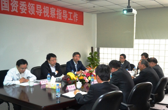 北京市国资委、国资公司领导到Ebpay钱包视察指导工作